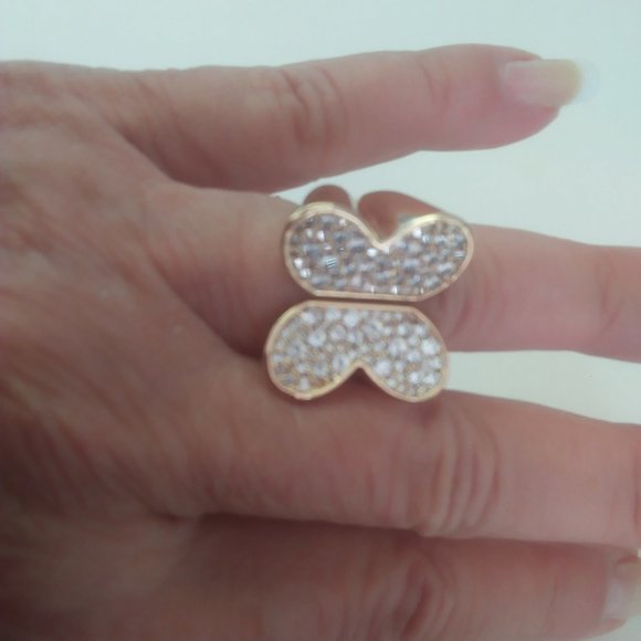 Kate Spade New Pave Butterfly Ring - Picture 2 of 3